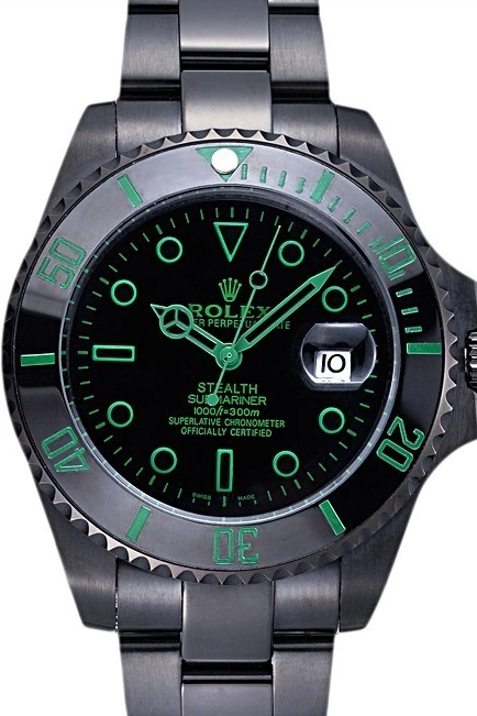 Aaa replica watch Submariner Ceramic Rolex 622007 Black Stealth 0731